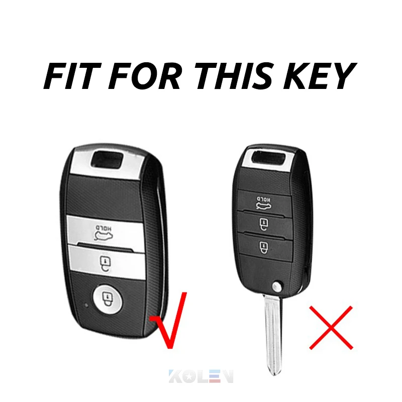 Cover chiave telecomando per KIA Rio K2 K3 K4 K5 Ceed Cerato Optima Sportage sorento Forte Picanto - H2d847f86d817420a8ecab5548fe74fceI