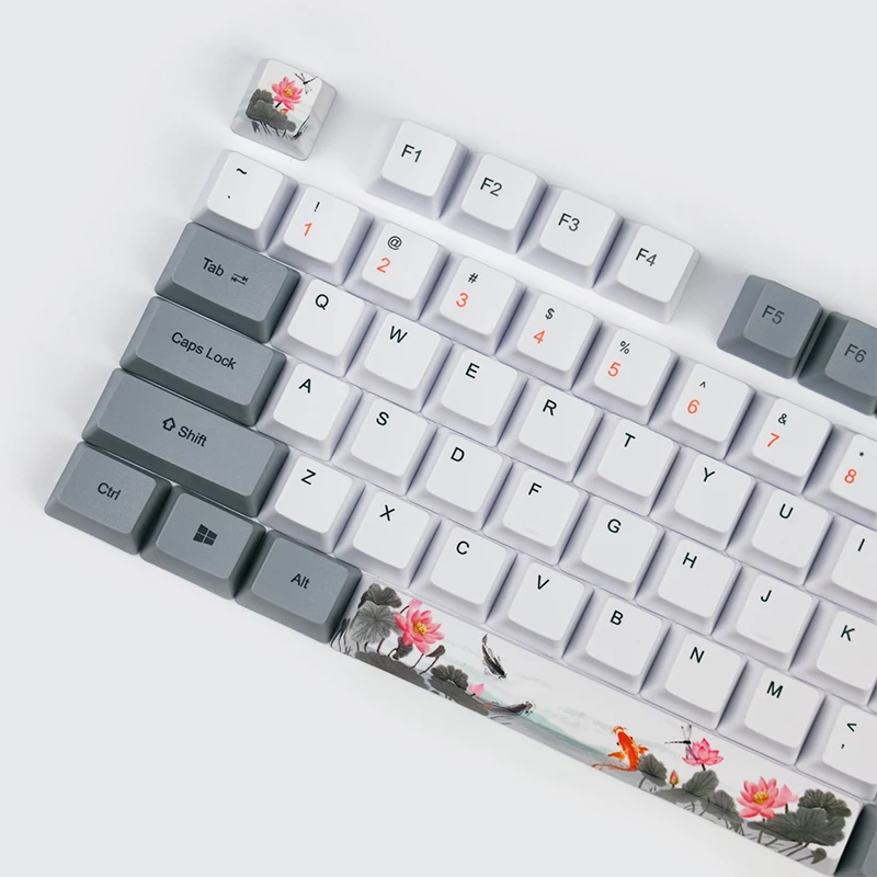 retrô de teclas para teclado com sublimação