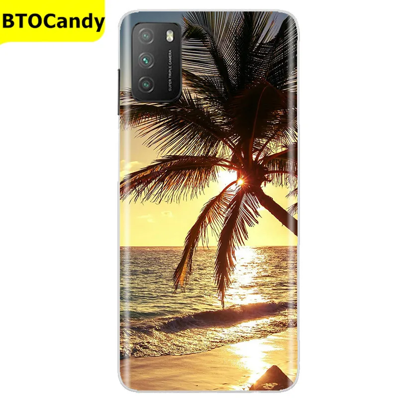 pouch mobile For POCO M3 Case Soft Silicone Back Phone Case for Xiaomi Poco M3 Pro 5G Back Cover Soft TPU Coque for POCO M 3 M3 Silicone Case best iphone wallet case Cases & Covers
