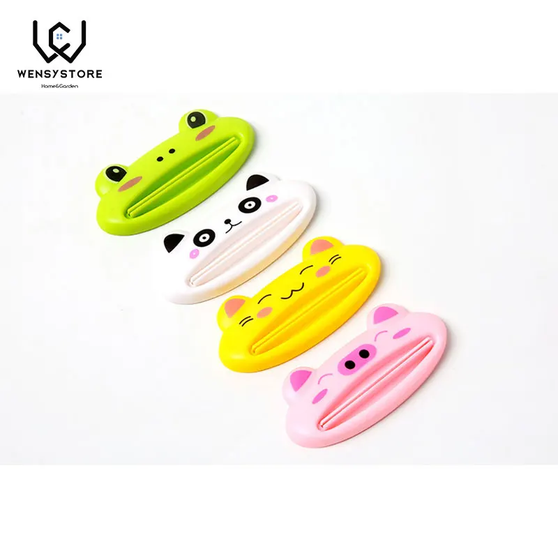 1pcs Cute Animal Multifunction Squeezer / Toothpaste Squeezer Home Commodity Bathroom Tube Cartoon Toothpaste Dispenser XFx25YW