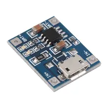 

LOT TP4056 1A Lipo Battery Charging Board Charger Module lithium battery DIY MICRO Port Mike USB Input Voltage 4.5V - 5.5V