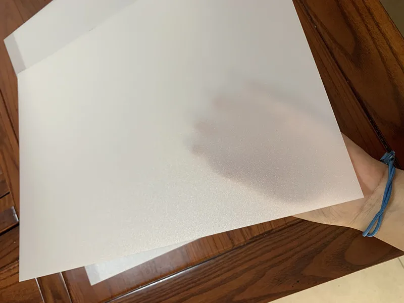 1.4x300x300mm Opal Frosted Cast Milky Double-sizes Acrylic PMMA Diffuser Sheet/Panel/Plate For Led Light Cover