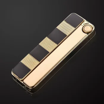 

Stainless Steel 2 Function Electronic Lighter Cigarette Smokeless Super Usb Charge Lighter Inflatble Gas Cigar Cigarette Lighter