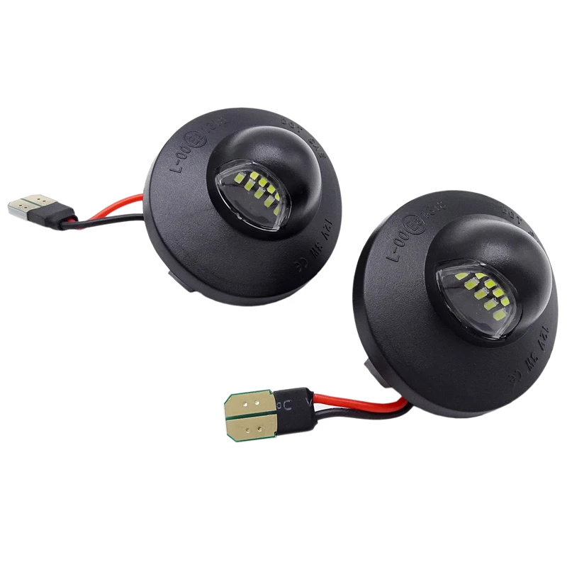 

2pcs LED License Plate Light Car Assembly Replacement For Ford F-150 F-250 F-350 F-450 F-550 Superduty Ranger Explorer Bronco
