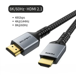 CABLETIME Ultra High - Speed 8K HDMI 2.1 Cable - 48Gbps, 60Hz & 120Hz Support - 3m (8K HDMI 2.1 Cable)