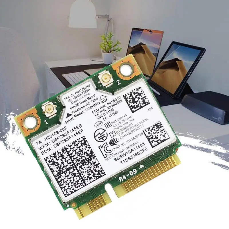 para Intel Banda Dupla sem Fio-ac S540 para Thi Fru: Mini Wifi E440 E540 04x6010 S440 Pci-e s1 Cartão Metade R7m5 7260hmw 7260ac 04w3814 10 04x6010 s440 pci-e s1 cartão metade s540 para thi r7m5