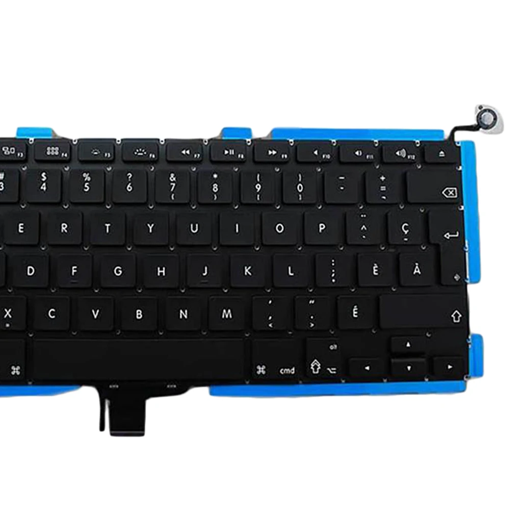 Portuguese UK German Layout Replacement Keyboard for Apple MacBook Pro A1278 MB466 MB477 MB990 Keyboard Repair Part Brand New