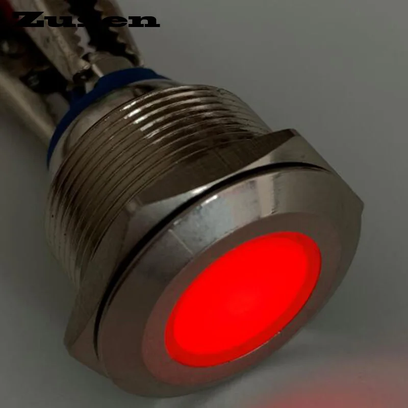 Zusen 22 мм вспышки светового сигнала (GQ22-D/R/12 В/N)