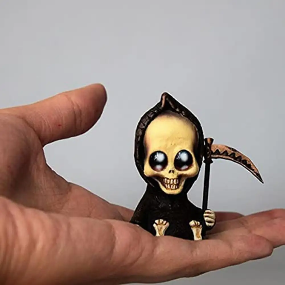 Mini estatua de bebé Grim Reaper, decoración de estatua gótica, Reaper  Harbinger de la muerte con estatuilla bebé sentado, Ángel de la  muerte|Figuras y miniaturas| - AliExpress