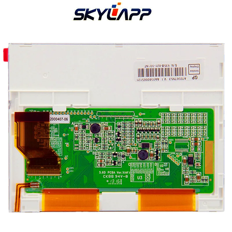 Tela Lcd para Innolux At056tn53 v1 Polegadas 40 Pinos 640×480 Vga sem Tela Sensível ao Toque