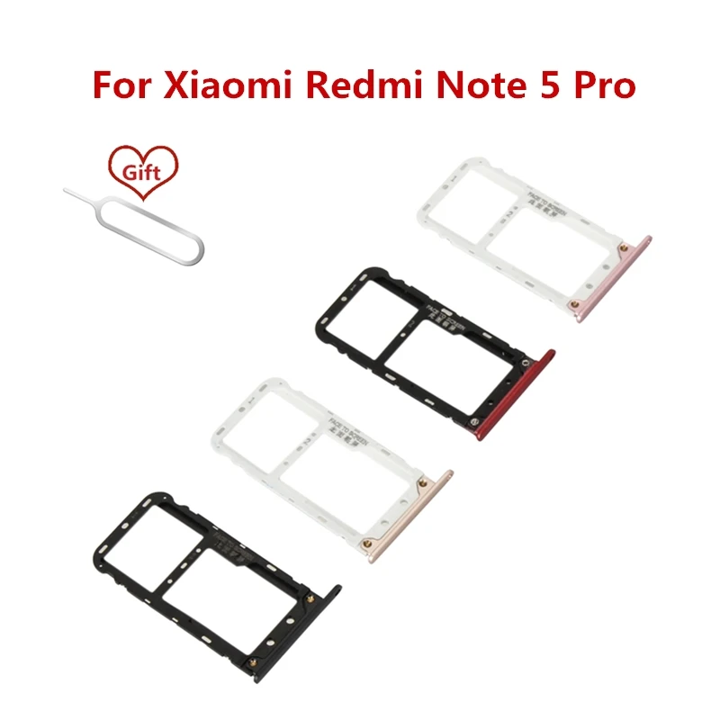 Для Xiaomi Redmi Note 5 Pro держатель для sim-карты Note5 адаптер со слотом Micro SIM карты Запасные