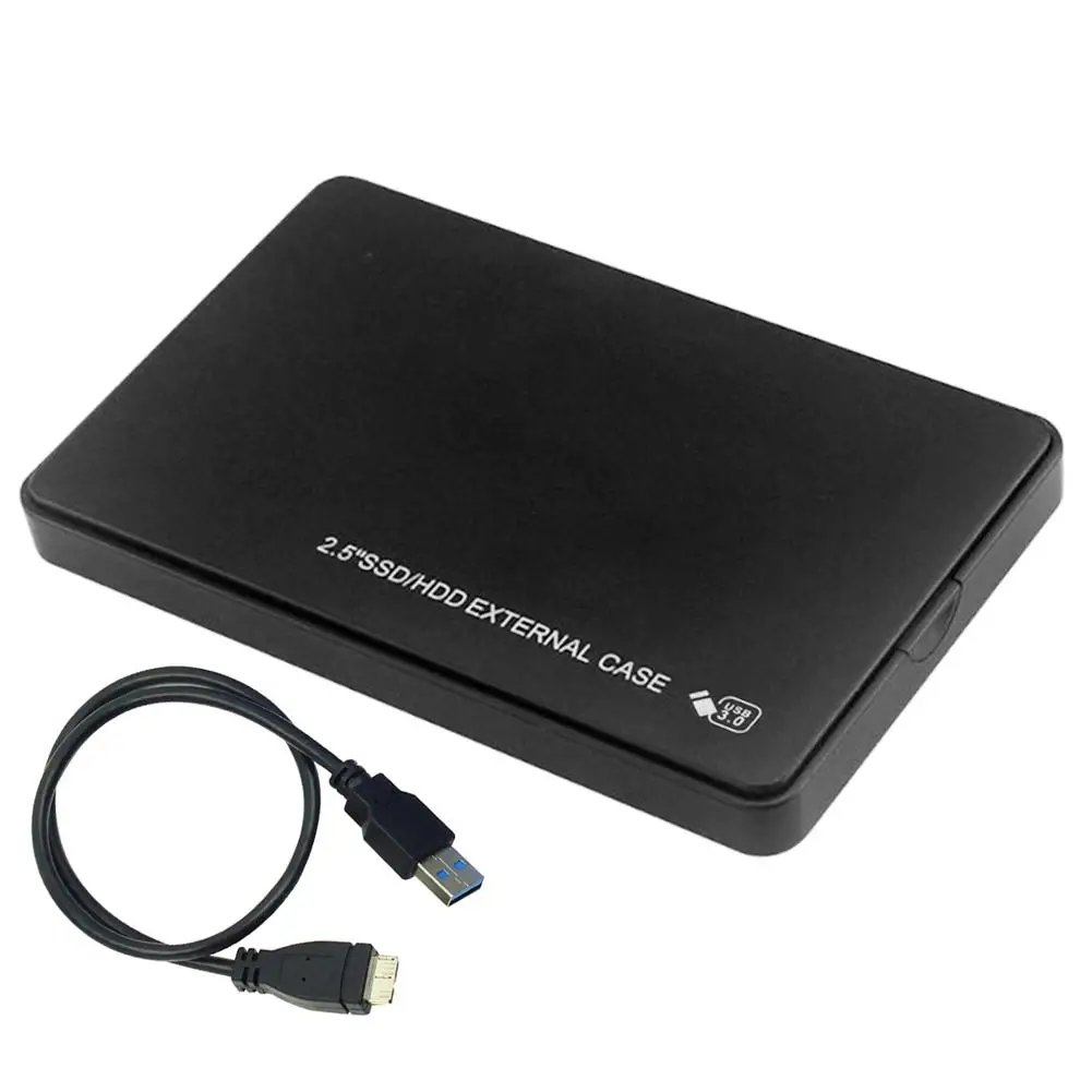 

Newest 2.5 Inch Hard Drive Enclosure USB 3.0 to SATA I/II/III Tool-Free External Hard Drive Case for 2.5 Inch SSD HDD 9.5mm 7mm