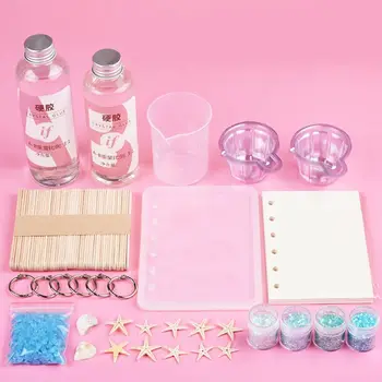 

1 Set Crystal Epoxy Resin Mold Notebook Casting Silicone Mould Handmade DIY Crafts Making Tools Kits