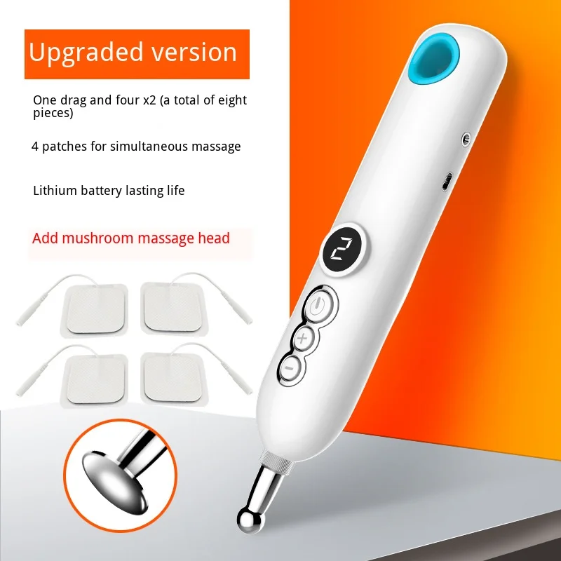 

Intelligent display Charging Meridian Pen Relieve Pain Massage Pen Electronic Pulse Health Acupoint Physiotherapy Massage tools