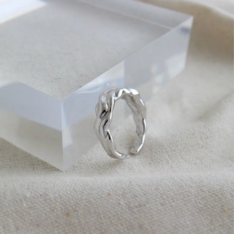 S'STEEL необычное Золотое кольцо 925 пробы серебряные кольца для женщин Anillos De Plata De Ley Mujer Bague Femme Argent ювелирные изделия - Цвет камня: Platinum Color