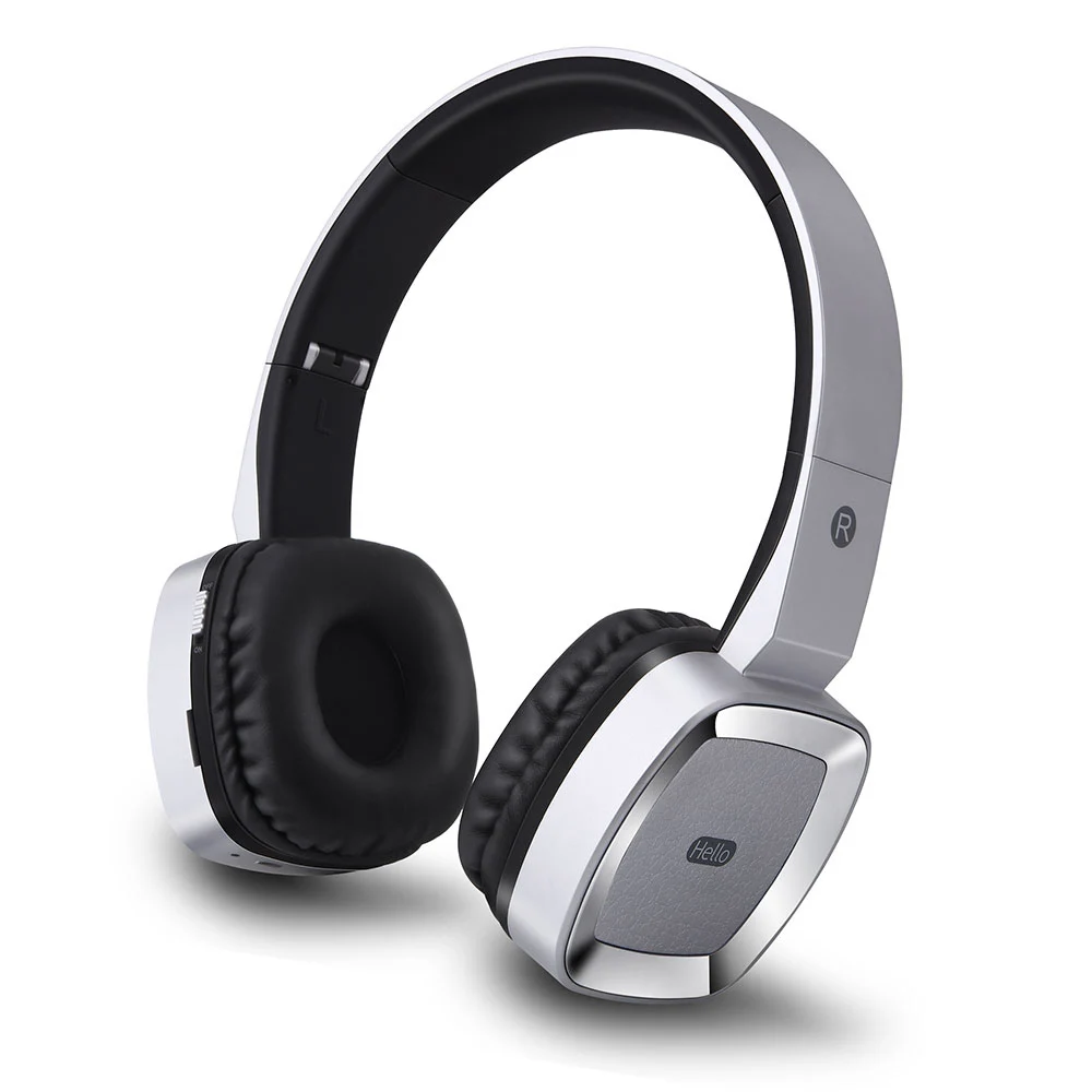 FELYBY L6 Bluetooth гарнитура Беспроводной+ проводной двойной режим спортивные Водонепроницаемый со смарт-микрофон с шумоподавлением музыкальные наушники - Цвет: SILVERY