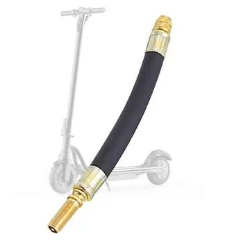 

For Xiaomi Scooter M365 Stainless Steel Extended Nozzle Electric Scooter Silicone Nozzle Scooter Valve Adapter