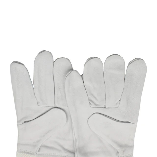 Méhész-Kesztyűk Kesztyű Méhészeti Védőhüvelyek Szellőztetett Báránybőr És Vászon Az Apikulturális Szerszámokhoz - Image 3