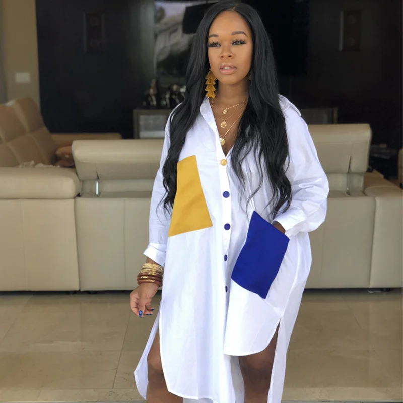 plus shirt dress