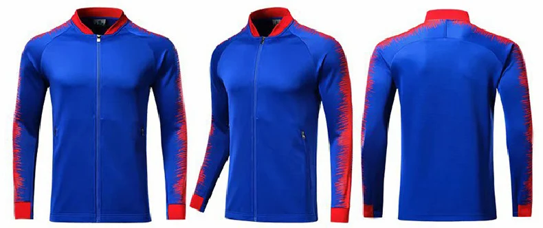 Осень-зима, футбольные майки, наборы, Survete, мужские футбольные комплекты, Мужские Молодежные куртки для бега, спортивные тренировочные костюмы, Униформа, костюм - Color: 8402 jacket