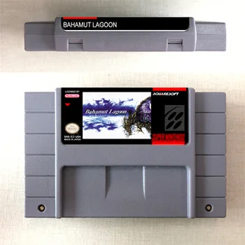 

Bahamut Lagoon - RPG Game Card US Version English Language Battery Save