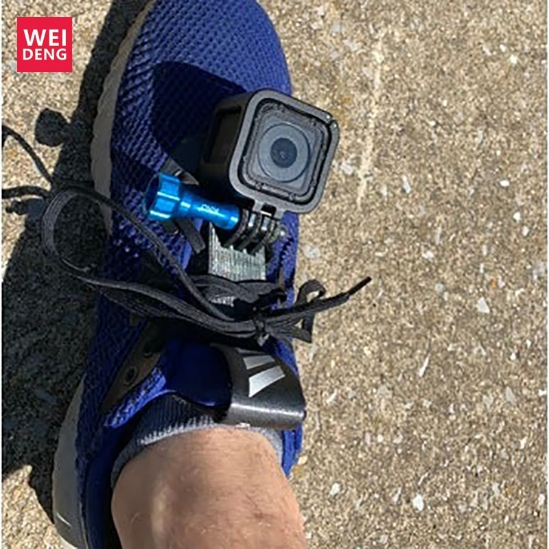 Weideng GoPro стенд башмак светильник легко носить предотвращает падение Paramotor прыжков с парашютом и селфи Лыжный Спорт 3D принт фиксирующая рамка