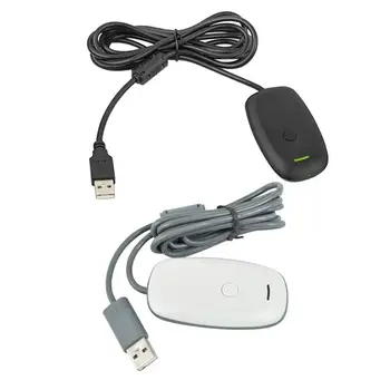 

USB 2.0 PC Wireless Controller USB Receiver Adapter with CD High Speed Transmission Wireless 2.4G for Microsoft XBOX 360