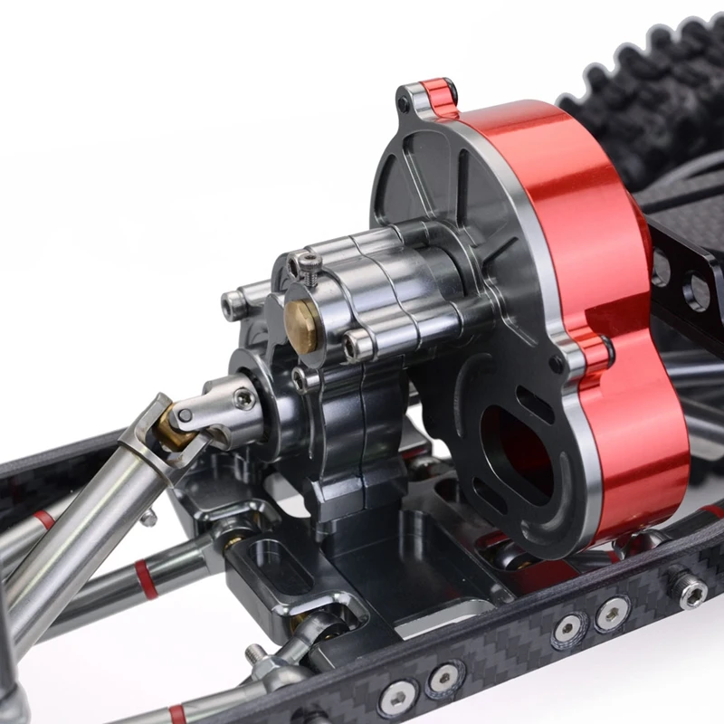RC гоночный CNC Алюминиевый металлический и карбоновый каркас для радиоуправляемого автомобиля 1/10 осевой SCX10 шасси 313 мм Колесная база радиоуправляемые гусеничные машины запчасти