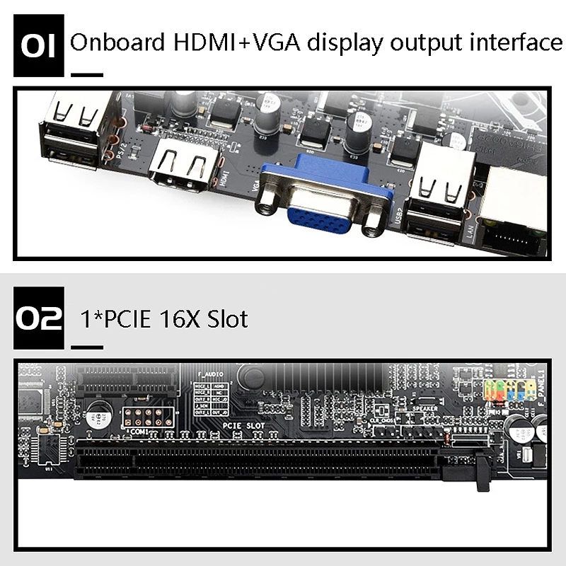 H81G компьютерная материнская плата поддержка ядра Celeron/Pentium E3 V3 LGA1150 полный спектр