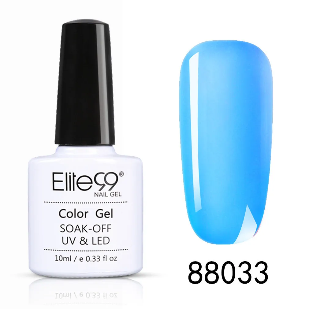Elite99, 10 мл, сменный Гель-лак для ногтей, мраморный ореольный эффект, Гель-лак для ногтей, впитывающий верх, Базовое покрытие, грунтовка для ногтей, лак - Цвет: 88033
