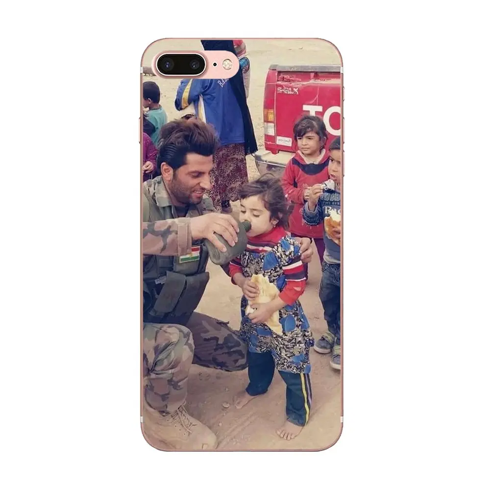 Винтаж Kurdistan флаг для samsung Galaxy Note 5, 8, 9, S3 S4 S5 S6 S7 S8 S9 S10 5G mini Edge рlus Lite мягкий чехол с рисунком крышка