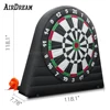 Fashionable 3 meter Inflatable Soccer Darts Board  Kick Game Inflatable Football games target With Balls 2