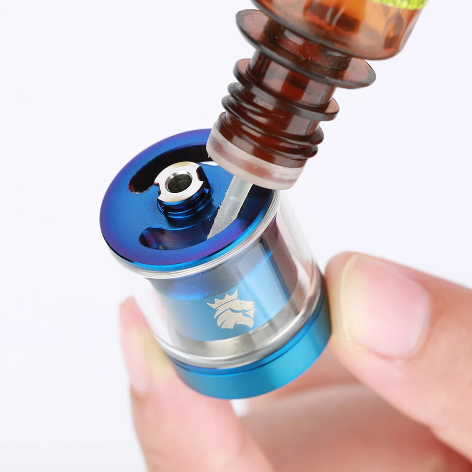 Оригинальный бак KAEES Aladdin MTL RTA 22 мм с емкостью 2 мл системой быстрого блокировки 510