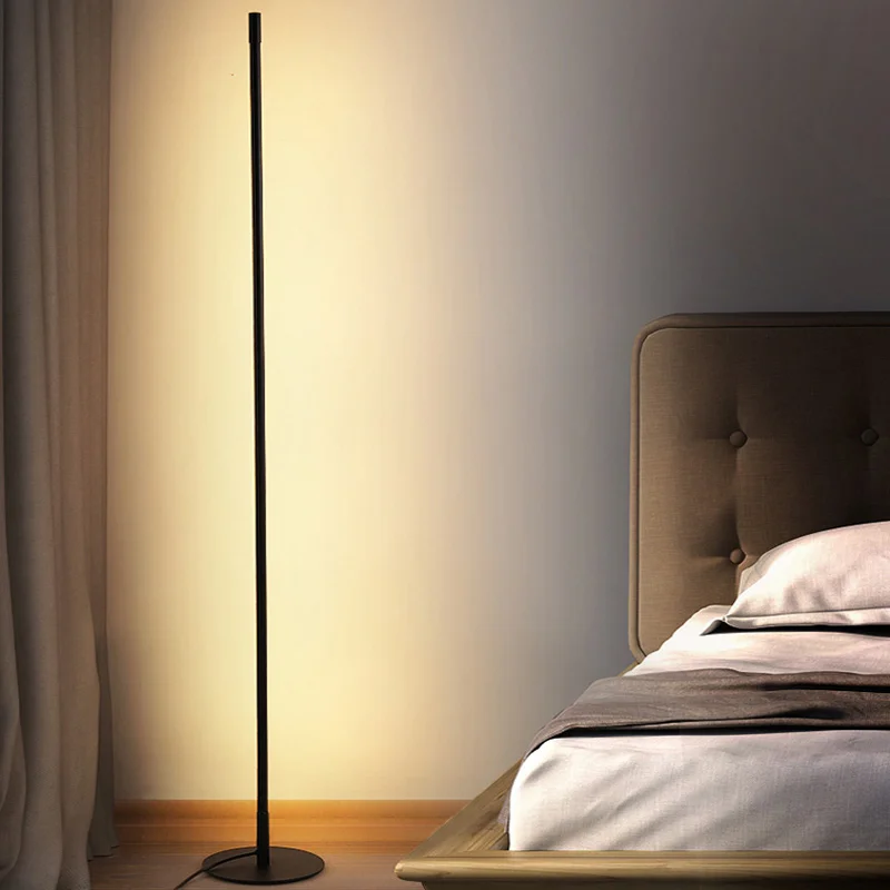  Led modern simple floor lamp standing lamp art decoration nordic style for living room bedroom stud - 4000136052397