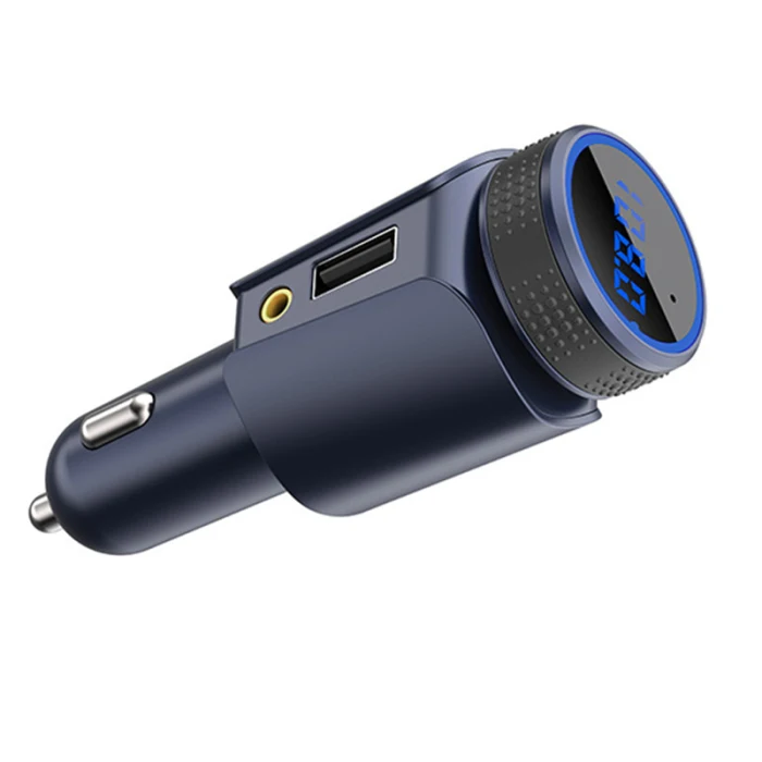 Дизайн автомобиля Bluetooth MP3 музыкальный плеер Зарядное устройство FM передатчик Aux аудио выход приемник DU55