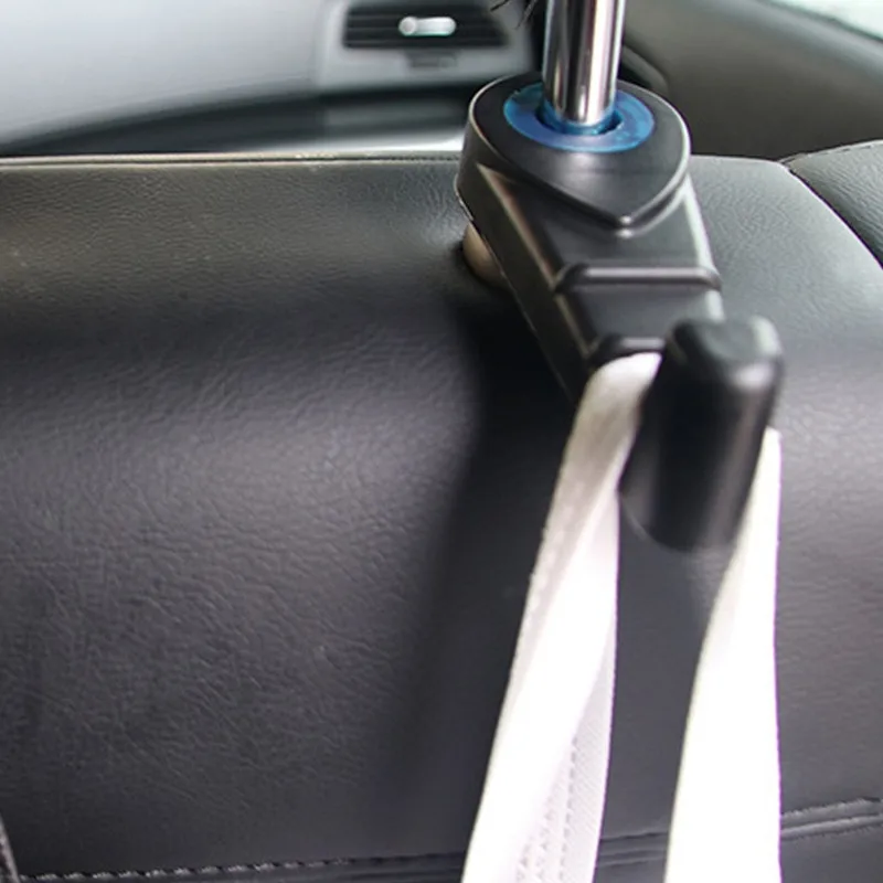 Автомобильный крючок для хранения спинки сиденья 2 шт. Универсальный держатель для подголовника сиденья крючки для сумки кошелек Ткань Продуктовый mar29