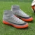 ZHENZU Turf Черные мужские футбольные бутсы Детские бутсы Тренировочные футбольные бутсы Высокие лодыжки Спортивные Кроссовки Размер 35-45 Дропшиппинг