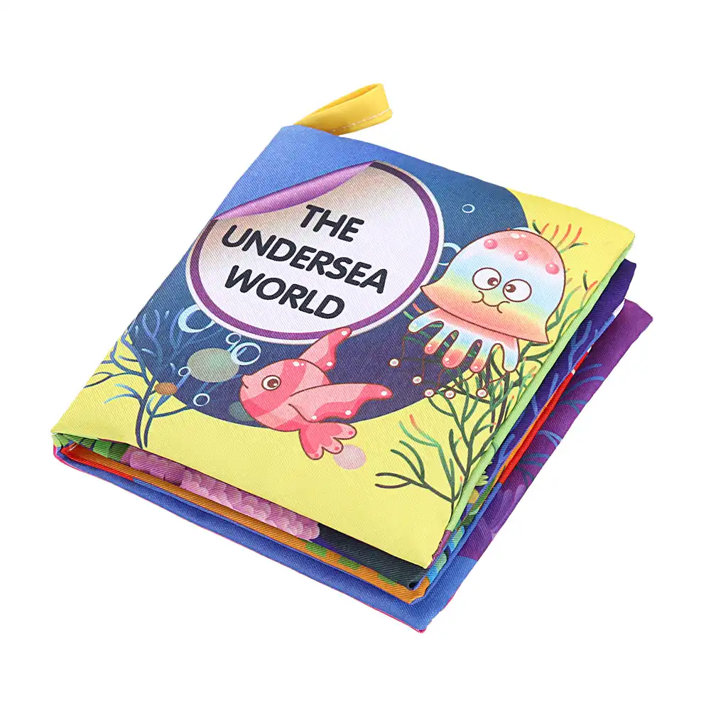 Juguetes De Libros De Tela De Dibujos Animados Para Bebes Pano Suave Libro De Cuentos De