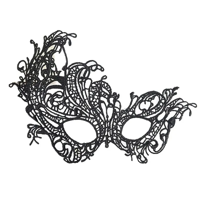 

2018 Black White Eye Mask For Party Mask Venetian Carnival Mask Lace Masks Halloween Dress Party Accessory
