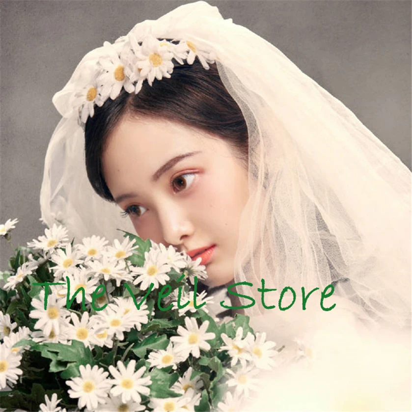 Velo de novia pequeño Clearance
