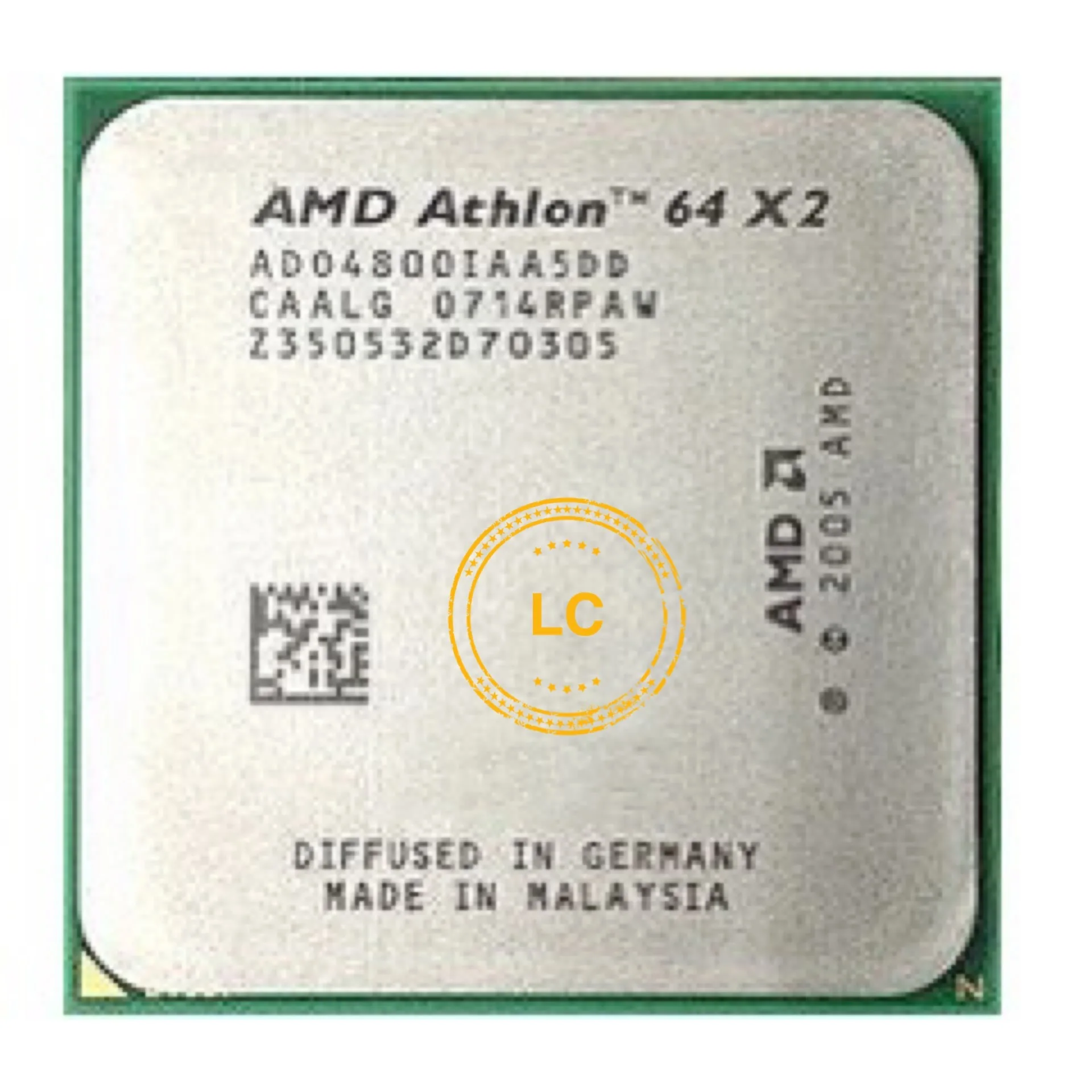 Процессор AMD Athlon X2 4800 + (2 5 ГГц/1 Мб кэш-памяти L2/двухъядерный) разъем AM2/940pin рабочий