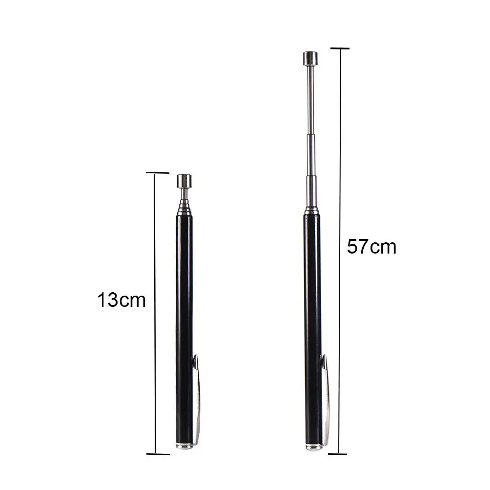 Портативная Магнитная палка телескопическая легко расширяющаяся ручная гайка