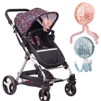 

Mini Handheld Stroller Fan USB Personal Portable 3 Speeds Clip On Fan with Flexible Tripod for Car Seat Crib Bike Camping Travel