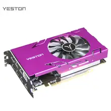 Yeston Graphics Card R7 350-4G 6HDMI 6 Screen Support Split Screen 4GB Memory/GDDR5/128Bit 4500MHz VGA+HDMI+DVI-D Graphics Card