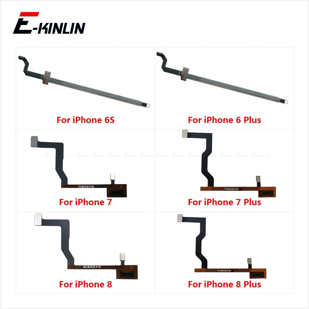 3D Touch Home Return Отпечатков пальцев Кнопка материнская плата разъем Flex для iPhone 7 8 6S 6
