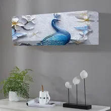 Стиль корейский стиль мультфильм gua ji zhao лежащий внутренний блок кондиционер крышка большая 1P 1,5 P настенный светильник kong diao tao пыль