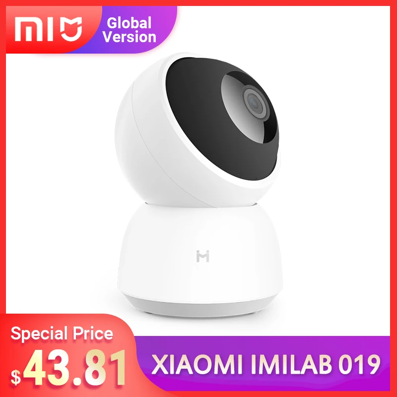 

Global Version Mijia IMILAB IP Camera 19E Mi Home App WiFi Security CCTV HD 1080P Surveillance Baby Monitor H.265 Night Vision