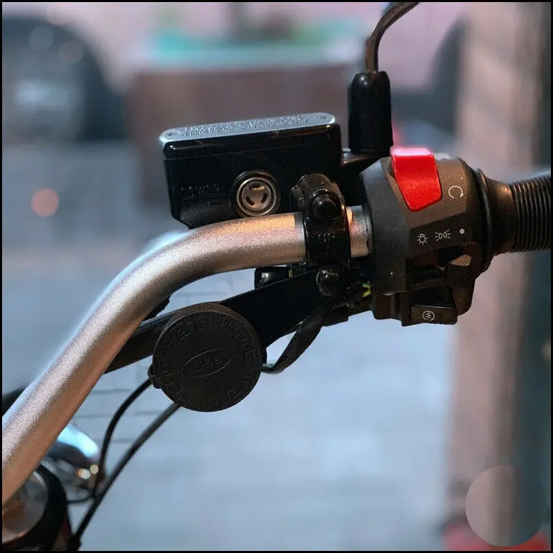 Водонепроницаемое зарядное устройство для мотоцикла Руль двойной usb зарядка зарядное устройство с розеткой переключатель для ATV скутера мотора автомобиля