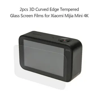 

For Millet Home Toughened Glass Protective Film Micah Mini 4K Mini Action Sports Camera Accessories