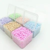 2.6mm Mini Fuse beads 1200pcs/box Hama Beads Perler PUPUKOU Beads Easy to Store For Kids Iron Beads High Quality 2